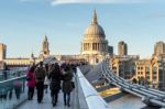 St Paul's Cathedral In London Stock Photo