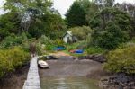 Bungalow At Kerikeri Stock Photo