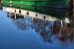 Narrowboat On The River Great Ouse At Ely Stock Photo