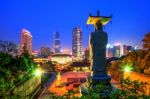 Bongeunsa Temple In Seoul, Korea Stock Photo