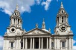 View Of St Paul's Cathedral Stock Photo