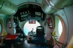 Interior Yellow Submarine Operating Out Of Puerto Del Carmen Lan Stock Photo