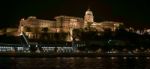 View Up To The Castle Area In Budapest Stock Photo