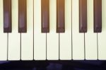 Piano Keyboard Stock Photo