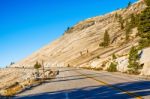 Yosemite National Park In California Stock Photo