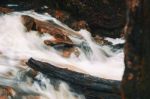 Knyvet Falls In Cradle Mountain Stock Photo