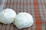 Steamed Stuff Bun Stock Photo