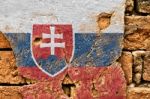 Grunge Flag Of Slovakia Stock Photo