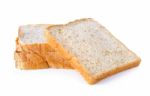 Whole Wheat Bread Isolated On The White Background Stock Photo