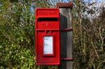 Red Postbox Stock Photo