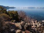 Landscape Of Lake Tahoe Stock Photo