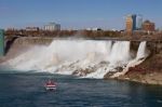 The American Side Of The Niagara Falls Stock Photo