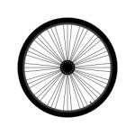 Bicycle Wheel Stock Photo