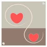 Abstract Love And Heart Stock Photo