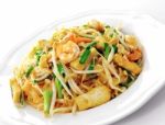 Stir Fry Noodle Thai Food Stock Photo