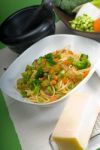 Vegetable Pasta Stock Photo