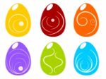 Easter Egg Illustration Stock Photo