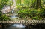 Sanang Manora Waterfall, Phang Nga, Thailand Stock Photo