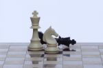 Game Of Chess Stock Photo