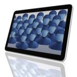 Social Network Group Of Tablet Pc Stock Photo