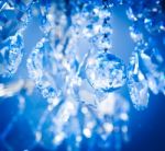 Crystal Chandelier Stock Photo