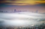 Foggy San Francisco Stock Photo