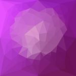 Eminence Violet Abstract Low Polygon Background Stock Photo