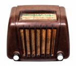 Retro Radio Stock Photo