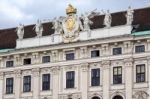 Hofburg At Heldenplatz In Vienna Stock Photo