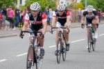 Cyclists Participating In The Velethon Cycling Event In Cardiff Stock Photo