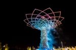 Tree Of Life At Expo In Milan Italy Stock Photo