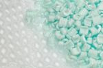 Polystyrene And Bubble Wrap Stock Photo