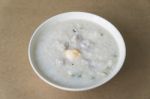 Rice Porridge Stock Photo