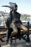 Kiskiralany Statue In Budapest Stock Photo