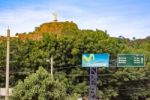 The Christ Of The Mercy Statue Located In The City Of San Juan D Stock Photo