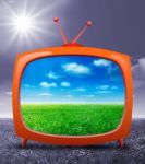 TV Su PRATO Stock Photo