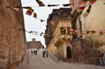 Jodhpur, India - January 1, 2015: Tourist Visit Mehrangarh Fort Stock Photo