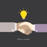 Shake Hand Result Idea  Illustration  Stock Photo