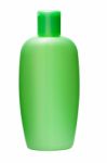 Bottle Of Shampoo Is Isolated Stock Photo