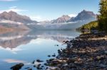 Lake Mcdonald Stock Photo