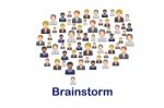 Brainstorm Stock Photo