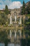 Villa D'este Stock Photo