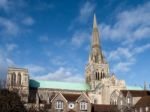 Chichester, West Sussex/uk - February 8 : Chichester Cathedral I Stock Photo