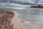 Alnmouth, Northumberland/uk - August 17 : Scenic View Of The Riv Stock Photo