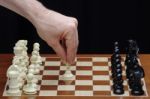 Game Of Chess Stock Photo