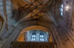 Interior View Of Canterbury Cathedral Stock Photo