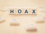 Hoax Stock Photo