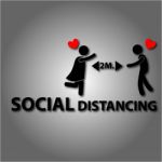 Social Distancing Stock Photo