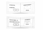 Linear Love Greeting Card1 Stock Photo