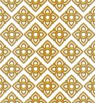 Thai Art Pattern Stock Photo